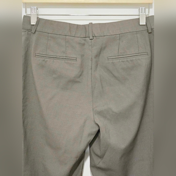 Theory Olive Green Women's Wool Pants size 4 - Picture 7 of 8